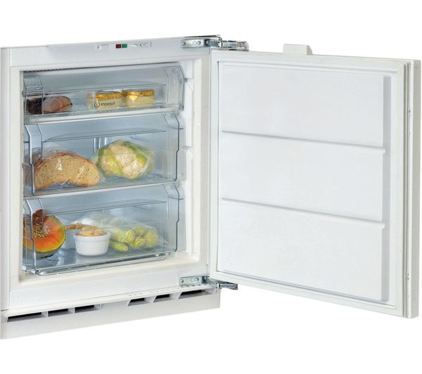 Indesit Low Frost Inbufz011uk Integrated Undercounter Freezer Fixed Hinge