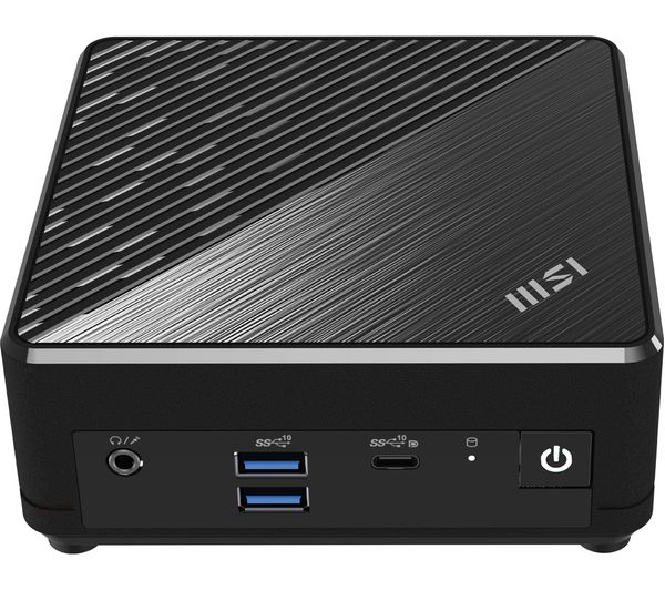 MSI Cubi N ADL S Mini Desktop PC - Intel® N100, 128 GB SSD, Black