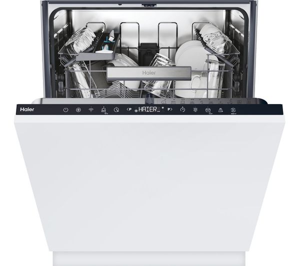 HAIER XI 4C4S0SB-80 Full-size Fully Integrated WiFi-enabled Dishwasher