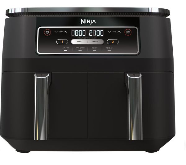 Ninja Foodi 4 In 1 Dual Zone Af200uk Air Fryer Black