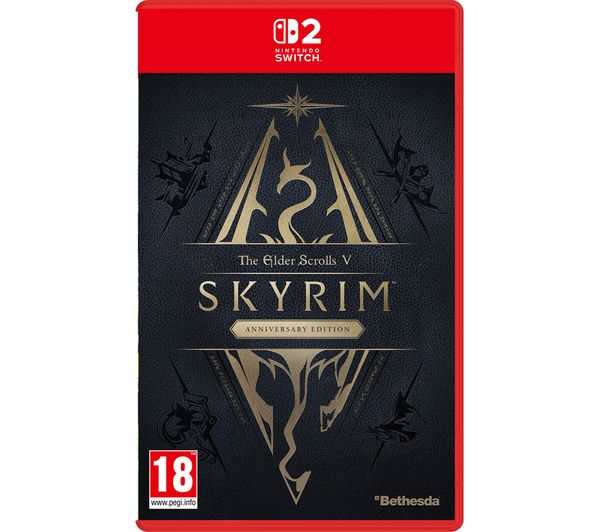 An image of NINTENDO SWITCH 2 The Elder Scrolls V - Skyrim Anniversary Edition