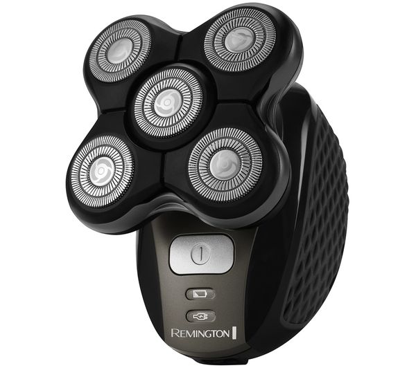 An image of REMINGTON Balder Head Wet & Dry Rotary Shaver - Black & Grey