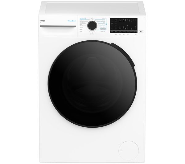 An image of BEKO Pro UltimateWash BM5WT6943TW 9 kg 1400 Spin Washing Machine - White