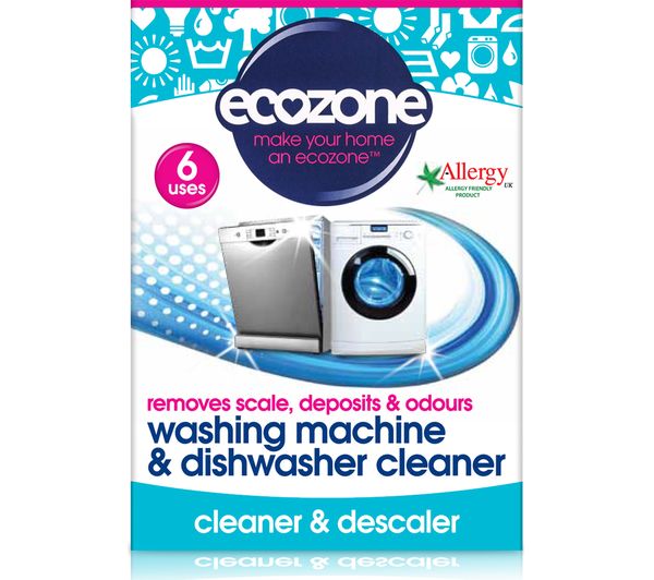 Image of ECOZONE Washing Machine & Dishwasher Cleaner Tablets