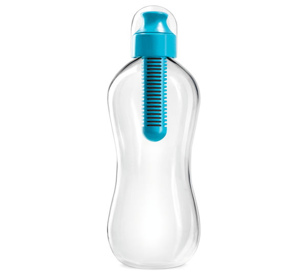 BOBBLE 550 ml Water Bottle - Blue & Transparent, Blue