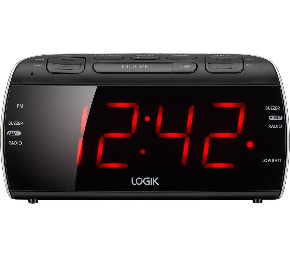 LOGIK LCRB15 Analogue Clock Radio specs