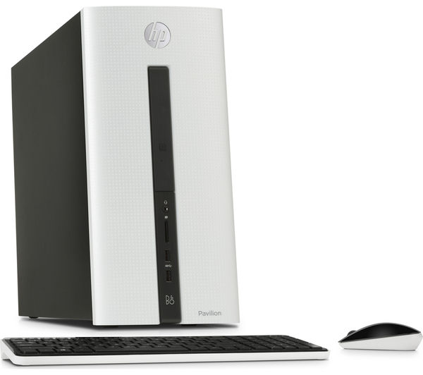 HP Pavilion 550-111na Desktop PC - Exclusive White - N8X98EA