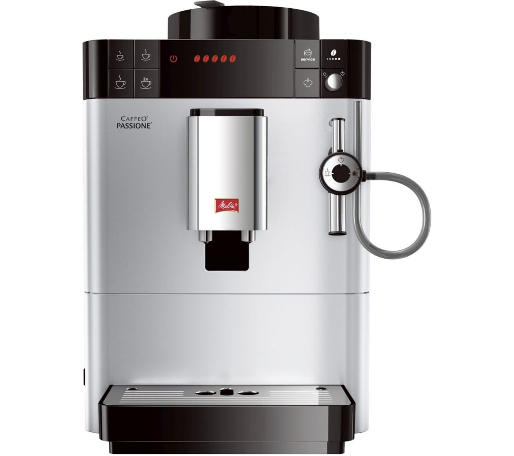 MELITTA Caffeo Passione F53/0-101 Bean to Cup Coffee Machine – Silver, Silver