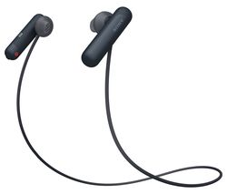 SONY Sports WI-SP500B Wireless Bluetooth Headphones - Black