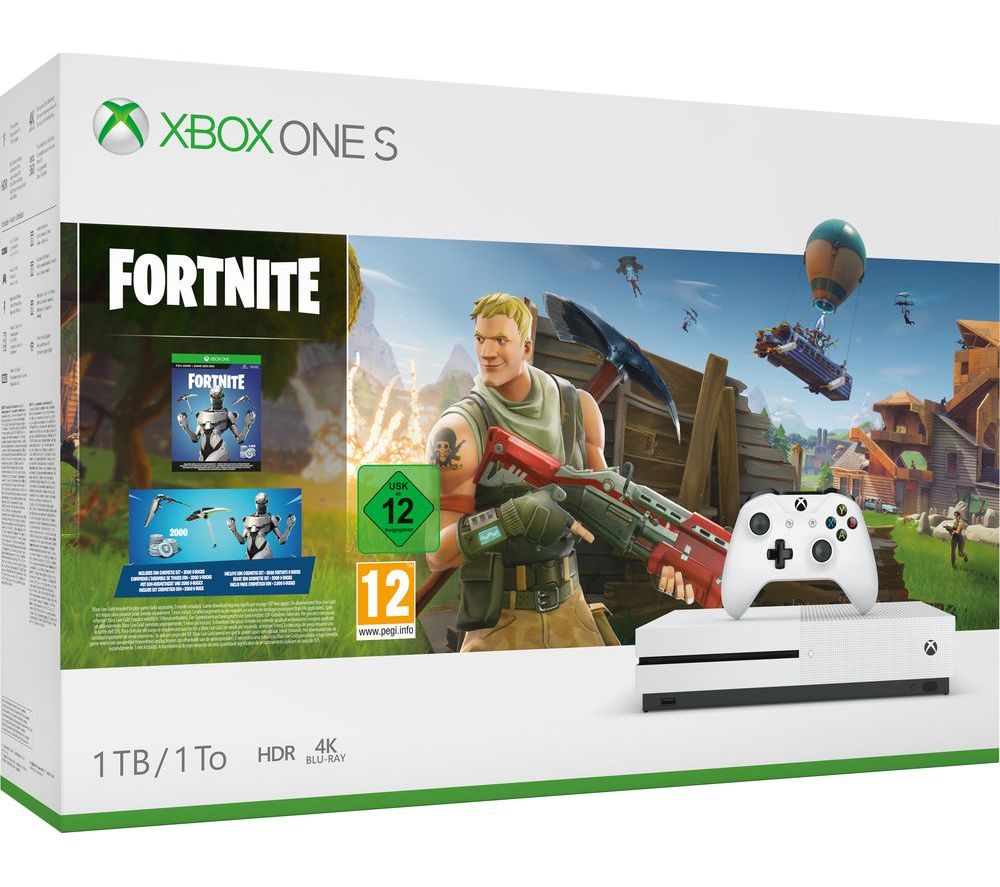 MICROSOFT Xbox One S with Fortnite Battle Royale review