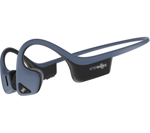 AFTERSHOKZ Trekz Air Wireless Bluetooth Headphones - Blue, Blue
