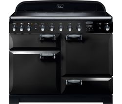 RANGEMASTER Elan Deluxe ELA110EIBL 110 cm Electric Induction Range Cooker - Black & Chrome