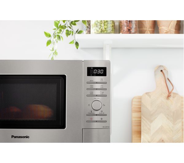 Buy PANASONIC NN-S29KSMBPQ Solo Microwave - Stainless Steel | Free Delivery | Currys