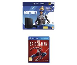 SONY PlayStation 4 Pro with Fortnite Neo Versa & Spider-Man Bundle