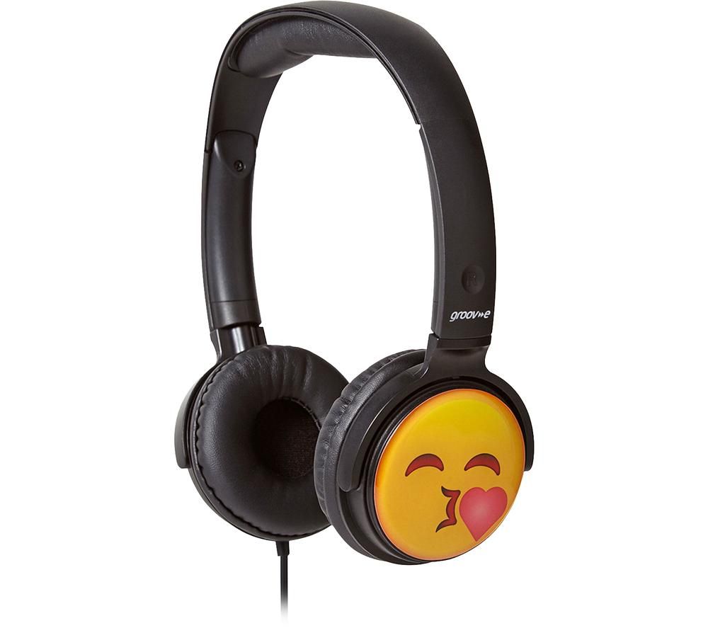 GROOV-E GV-EMJ14 EarMOJI's Kissing Face Kids Headphones Review