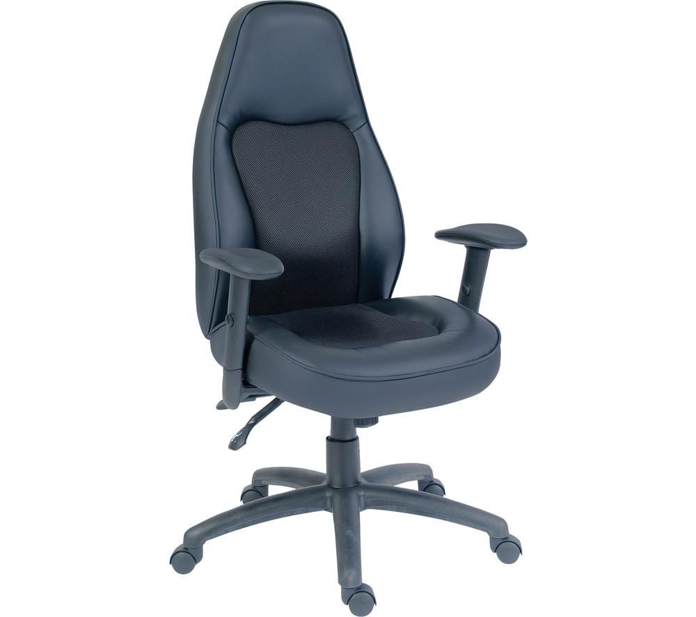 TEKNIK Rapide Bonded Leather & Mesh Fabric Tilting Executive Chair Review