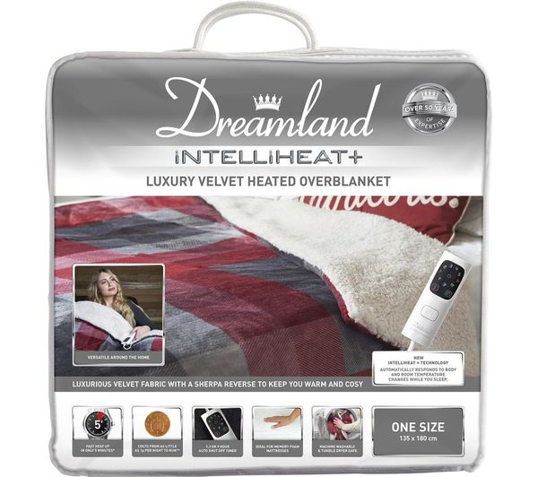 Buy DREAMLAND 16773 Electric Overblanket Single Free Delivery Currys