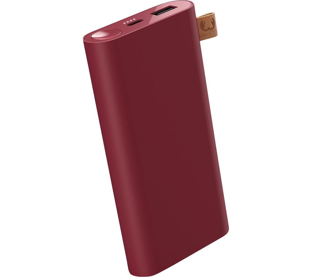 FRESH N REBEL 2PB12000RR Portable Power Bank - Ruby Red