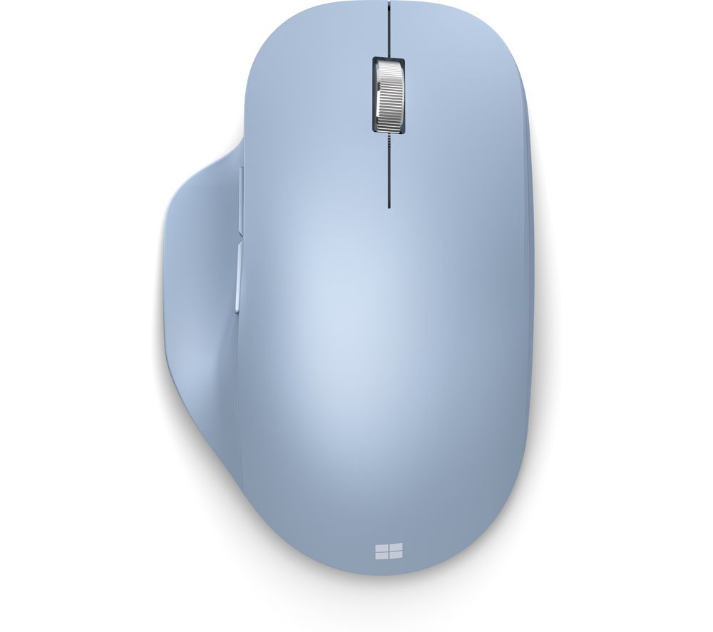 MICROSOFT Ergonomic Bluetooth Wireless BlueTrack Mouse - Blue, Blue