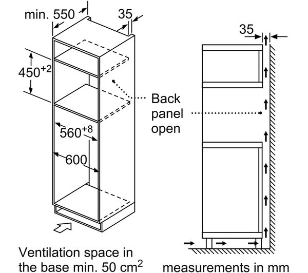 CMA583MB0B BOSCH CMA583MB0B Builtin Combination Microwave Black Currys Business