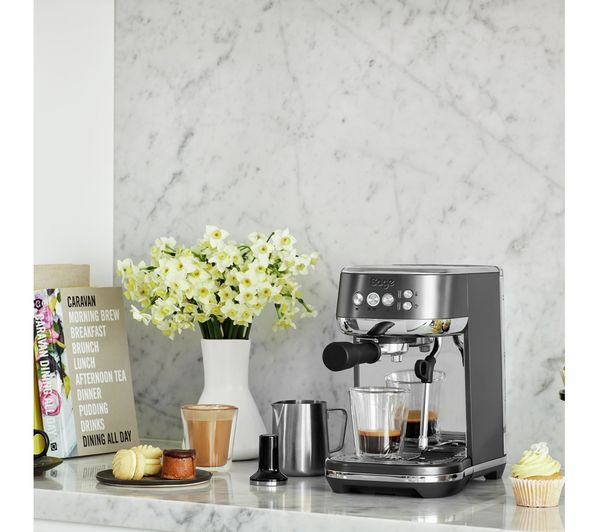 SES500BST4GUK1 SAGE the Bambino Plus SES500 Coffee Machine Black