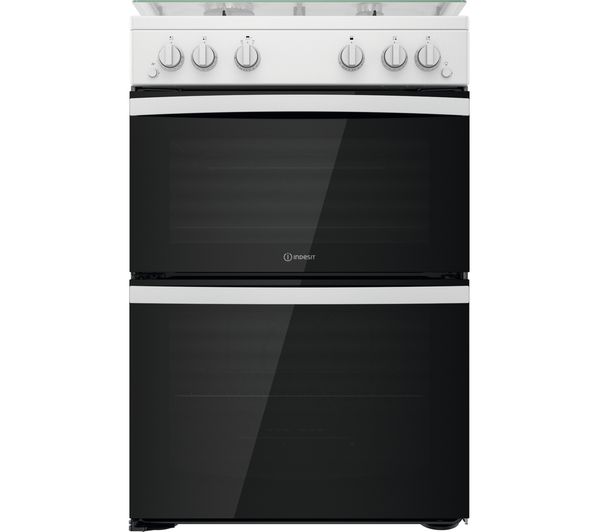 Indesit Id67g0mcw 60 Cm Gas Cooker White