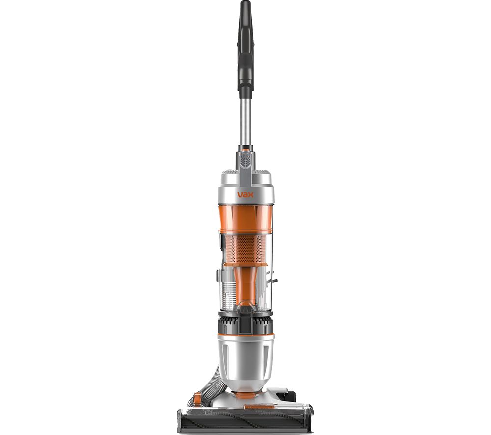 Air Stretch Upright Bagless Vacuum Cleaner – Silver & Orange