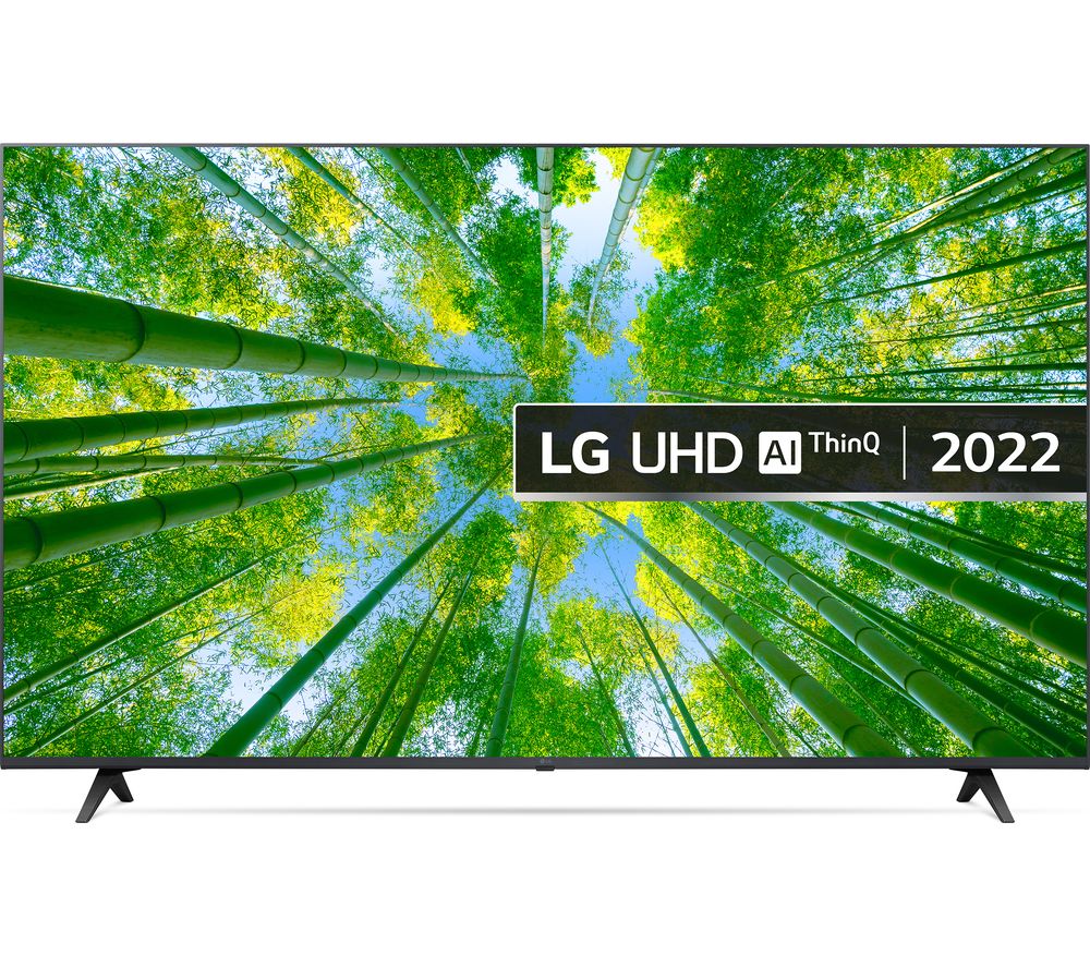 55UQ80006LB 55" Smart 4K Ultra HD HDR LED TV with Google Assistant & Amazon Alexa