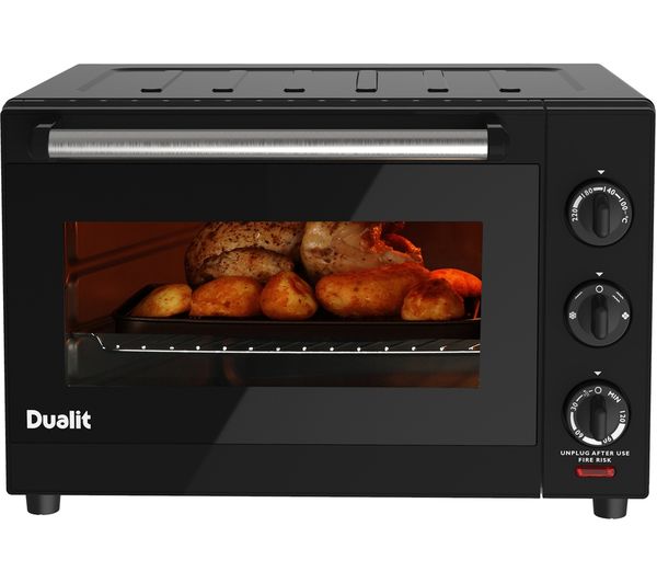 DUALIT 89220 Electric Mini Oven - Black