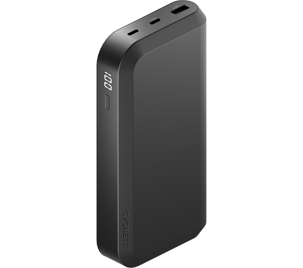 ChargeUp Pro Series 20K Portable Power Bank - Black