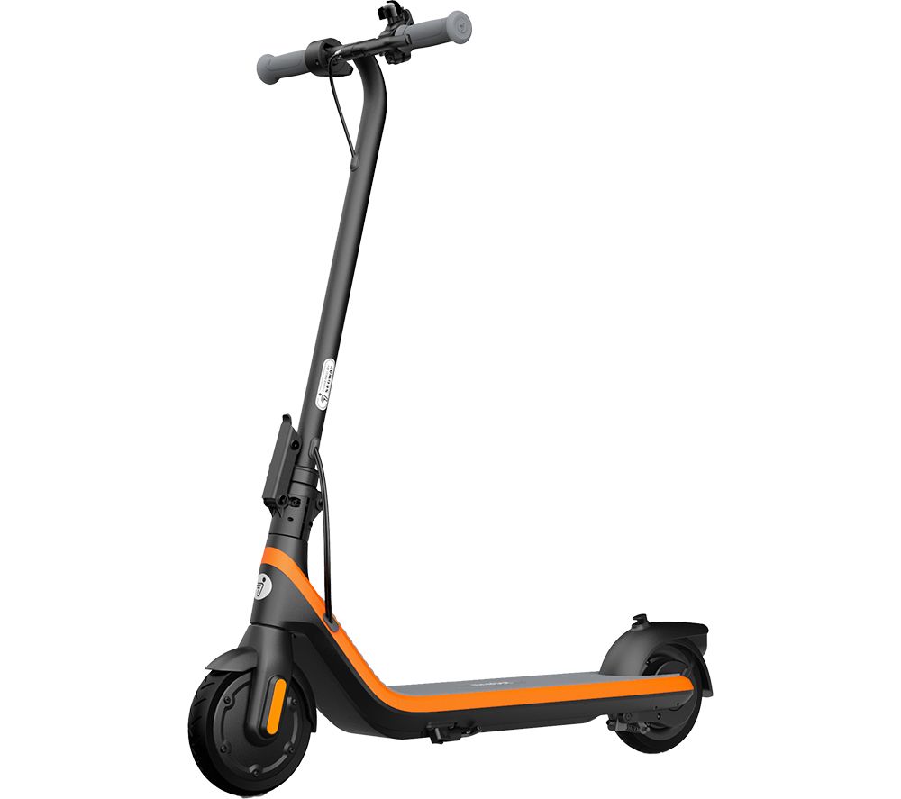 C2 B Electric Scooter - Black & Orange