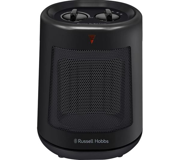 Russell Hobbs Rhfh1008b Portable Hot Cool Ceramic Fan Heater Black