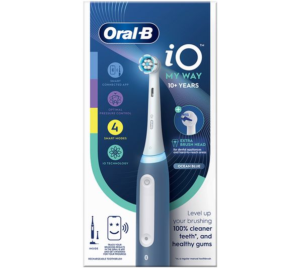 Oral B Io My Way Teens Electric Toothbrush Blue
