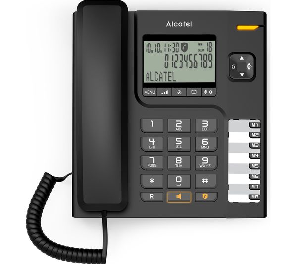 ALCATEL T78 Corded Phone - Black