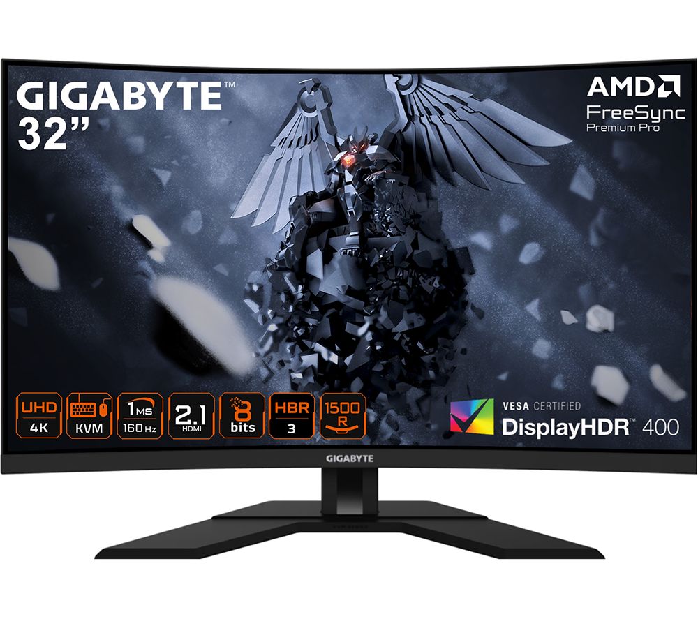 M32UC 4K Ultra HD 31.5" VA LED Curved Gaming Monitor - Black