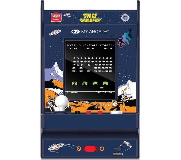 MY ARCADE Space Invaders Micro Player Pro Portable Video Game System