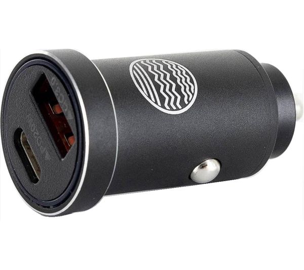 OUR PURE PLANET OPP123 36 W Dual USB Car Charger - Black