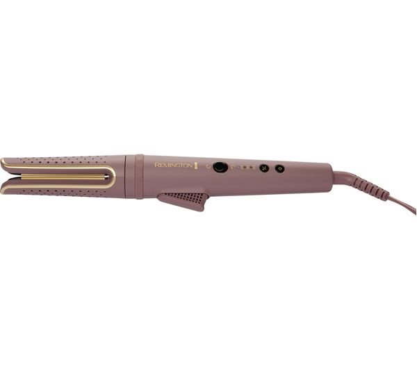 Remington Airvive Rotating Curling Wand Mauve Gold