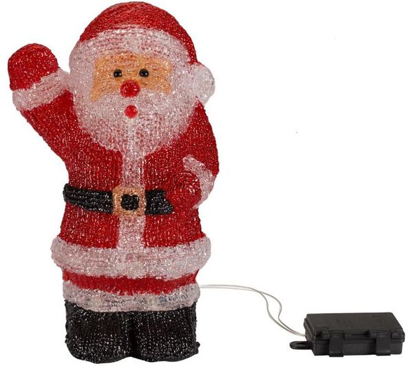 Smart Garden Inlit Ice Santa Light