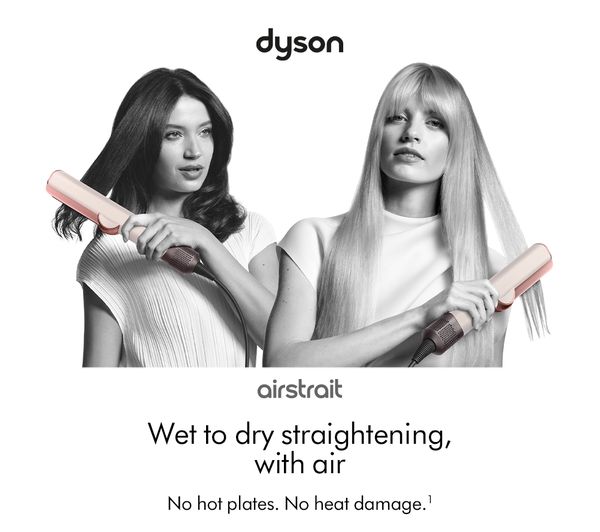 DYSON Airstrait Hair Straightener - Ceramic Pink - 598961-01