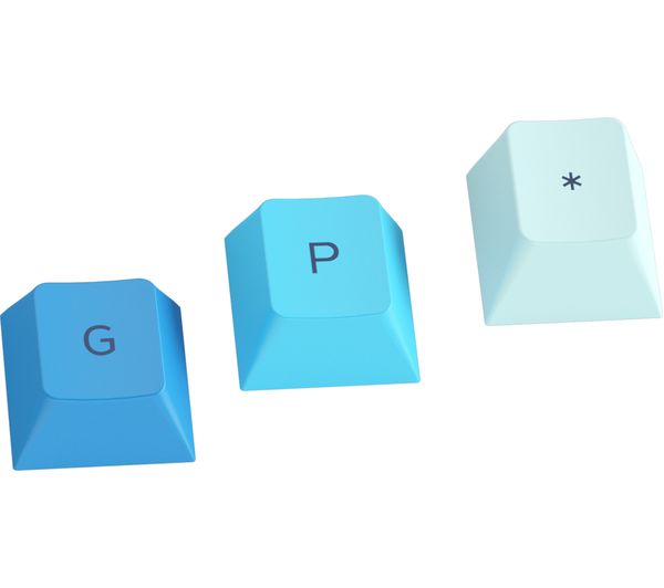 GLORIOUS GPBT Keycaps - UK Layout, Ocean Blue - GLO-KC-GPBT-CO-UK ...