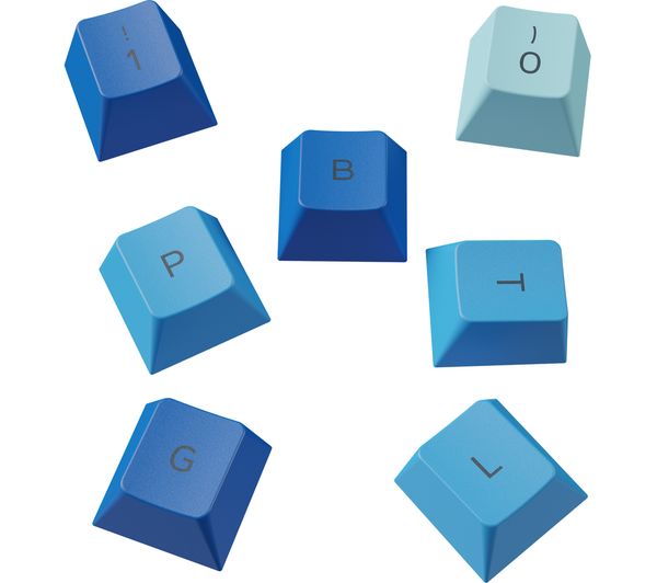 GLORIOUS GPBT Keycaps - UK Layout, Ocean Blue - GLO-KC-GPBT-CO-UK ...