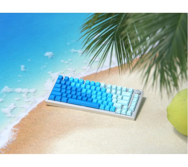 GLORIOUS GPBT Keycaps - UK Layout, Ocean Blue - GLO-KC-GPBT-CO-UK ...