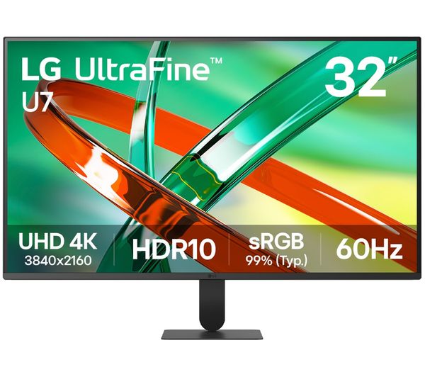 An image of LG UltraFine 32U701B-B 4K Ultra HD 32" LCD Monitor - Black