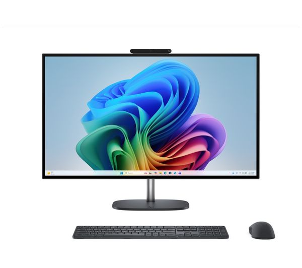 An image of HP OmniStudio X Next Gen AI 27-cx0005na 27" All-in-One PC - Intel® Core™ Ultra 7, 1 TB SSD, Eclipse Grey