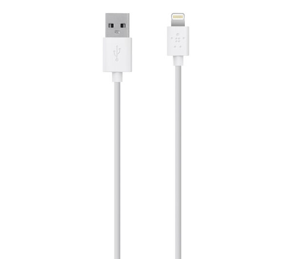 F8J023BT2MWHT BELKIN F8J023bt2M Apple Lightning Charge and Sync