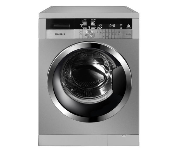 GRUNDIG GWN48430C Washing Machine - Stainless Steel, Stainless Steel