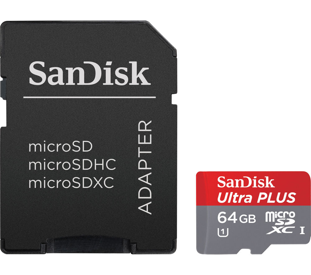SANDISK Ultra Performance Class 10 microSD Memory Card - 64 GB
