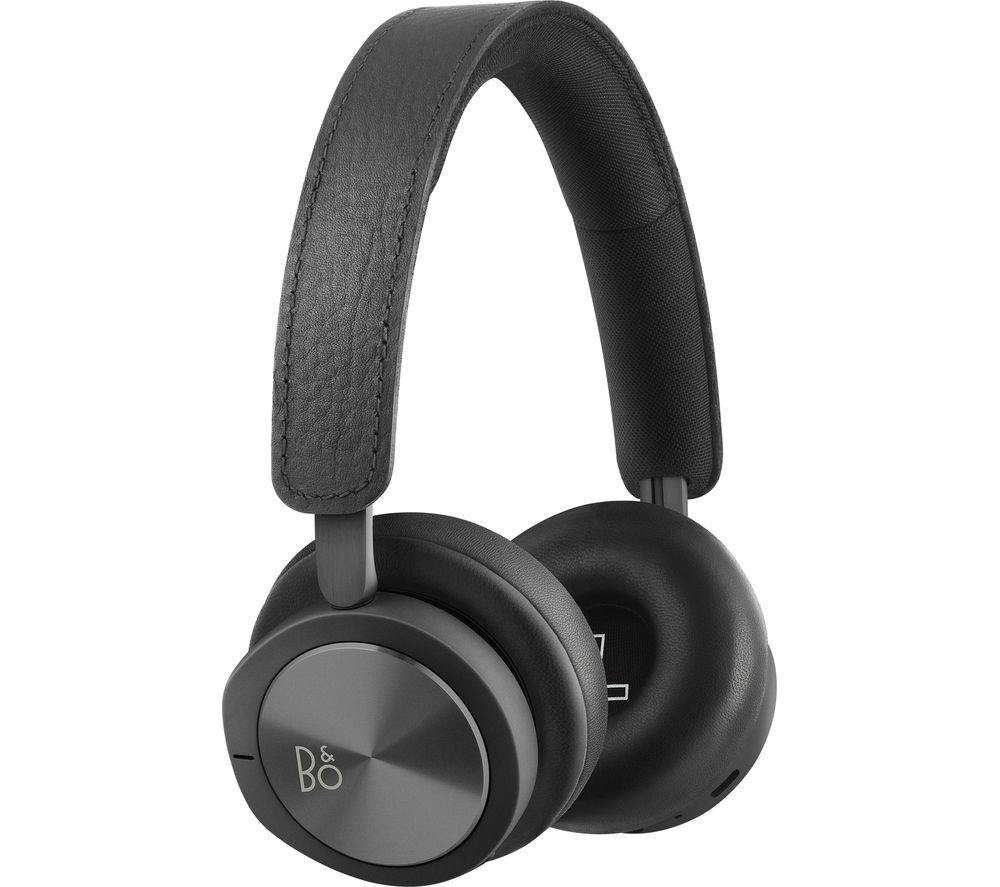 B&O B&O H8i Wireless Bluetooth Noise-Cancelling Headphones – Black, Black