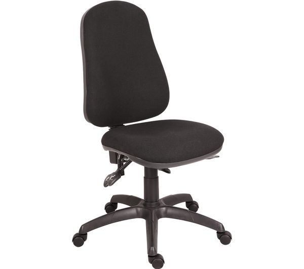 Teknik Ergo Comfort 9500blk Fabric Tilting Operator Chair Black